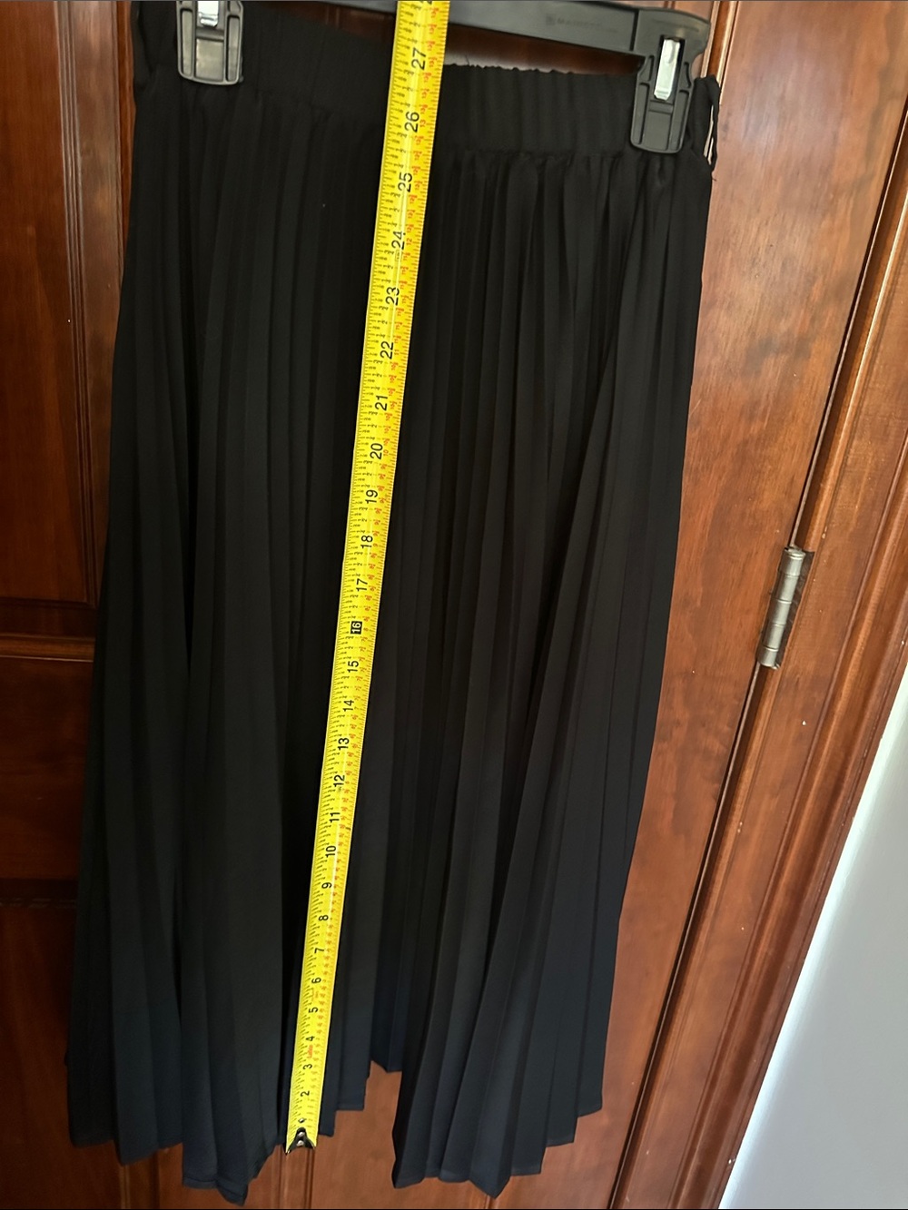 SHEIN Black Pleated Midi Skirt for Kids - Picture 4 of 4